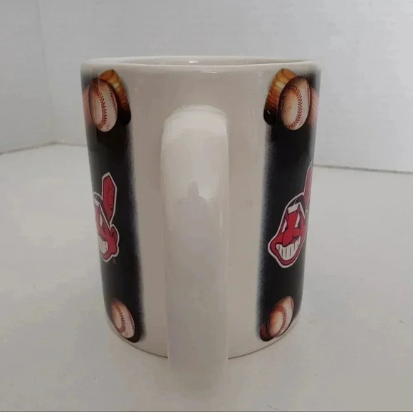 1998 Cleveland Indians mug cup, Chief Wahoo, EUC - Picture 4 of 6